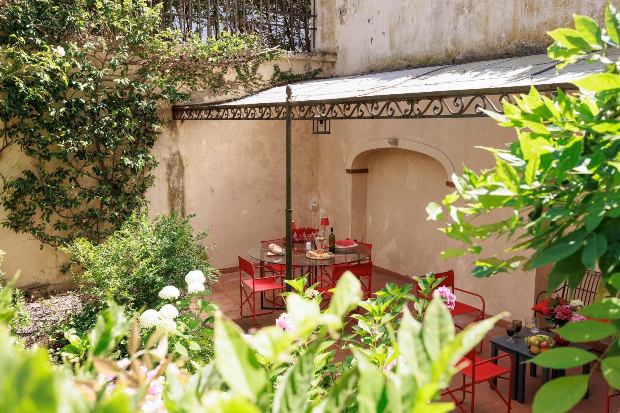 Florence Huge Apartment With Private Garden Exterior foto